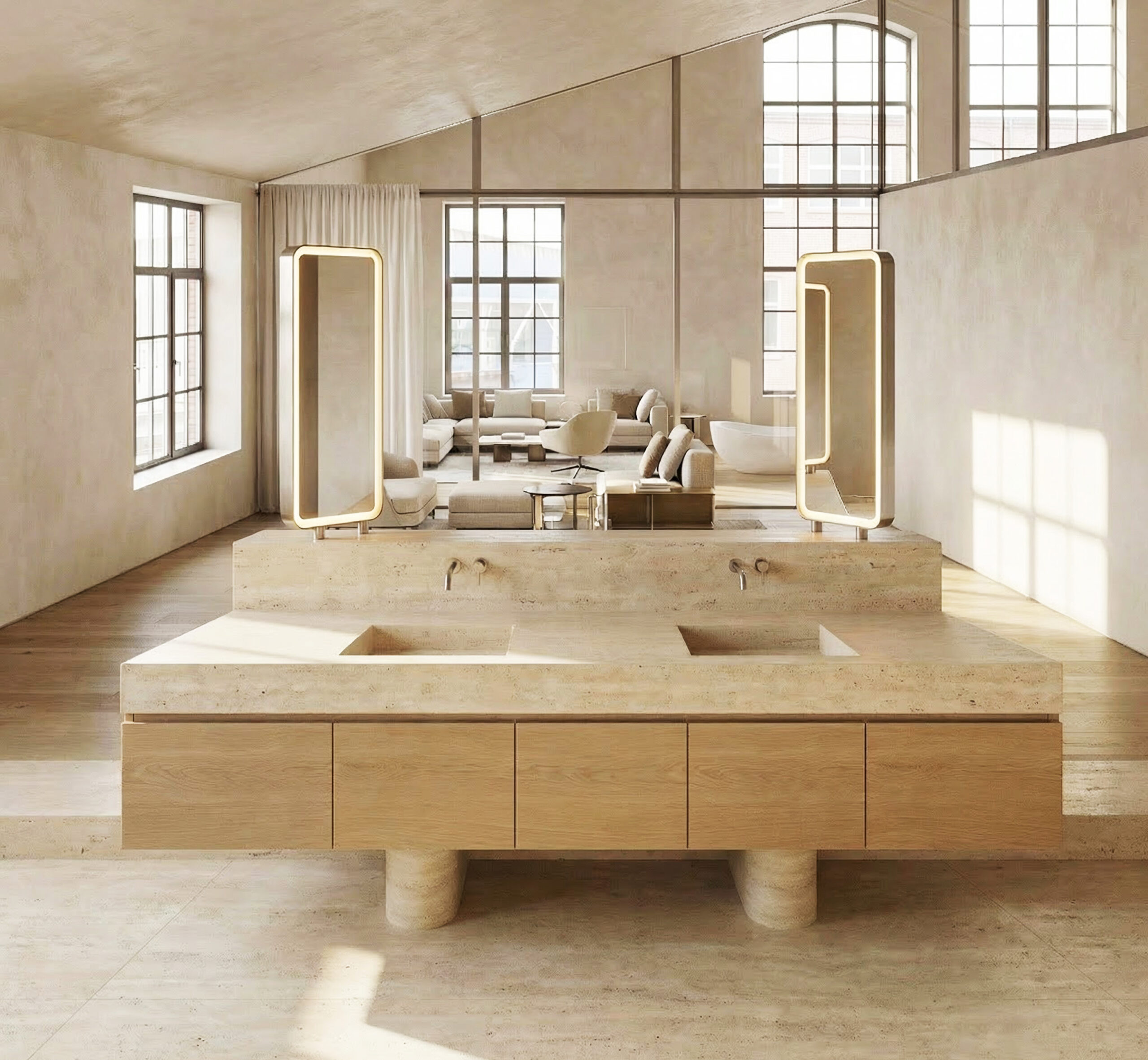 Penthouse in Amsterdam Visual 04 zU-studio architecture